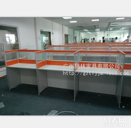 图 广州腾林家具厂屏风办公桌,屏风职员卡位,办公电脑桌办公桌定制 广州办公用品